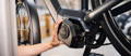 Mechanic removing motor cover of Bosch Performance CX motor