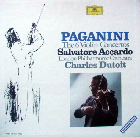 DG / Paganini Six Violin Concertos, - ACCCARDO/DUTOIT/L...