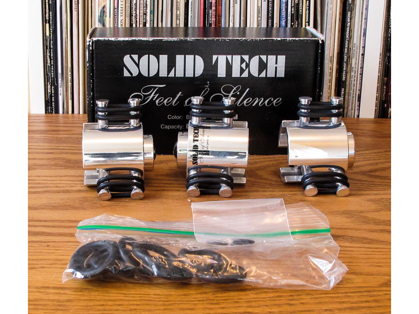 Solid Tech Feet of Silence Chrome (Set of 3) 5-15kg