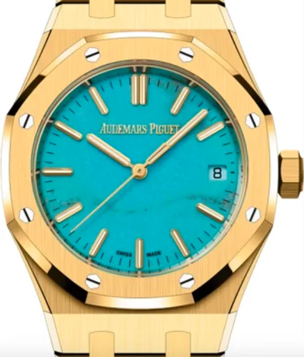 Audemars Piguet Royal Oak Selfwinding Tiffany Blue Stone SPECIAL EDITION