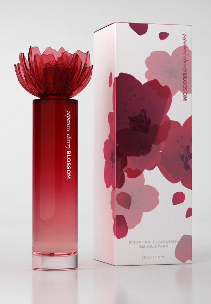 Japanese Cherry Blossom by Bath and Body Works | Dieline - Design