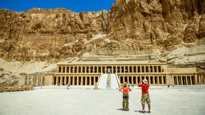 The Mortuary Temple of Hatshepsut is an ancient temple in the Valley of the Kings