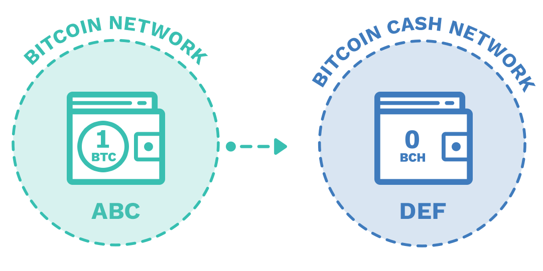 Bitcoin and Bitcoin Cash transaction fail