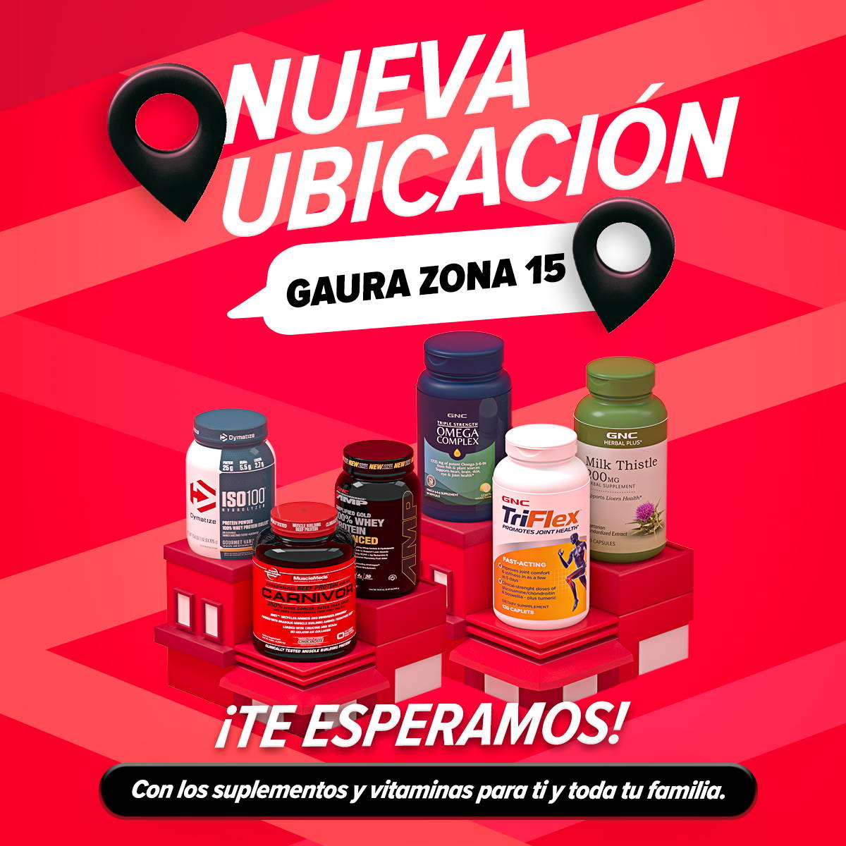 Nueva ubicación PRÓXIMAMENTE: Gaura Zona 15
