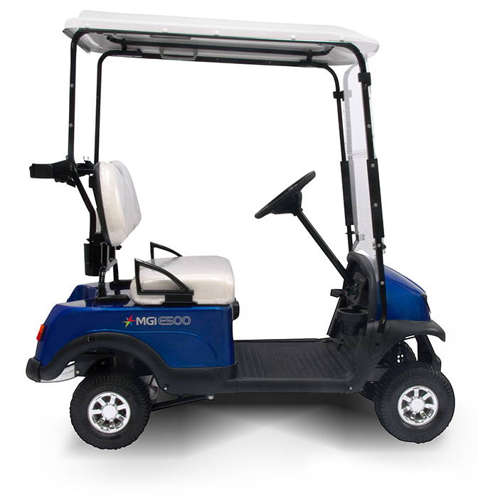 mgi golf trolley