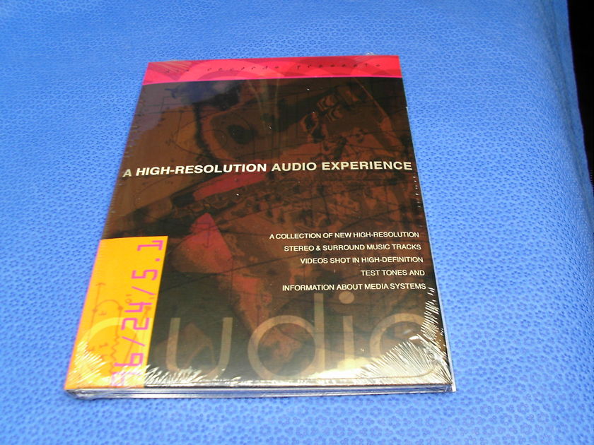Aix Records 5.1 DVD Audio 96/24 CD Surround Sound  - Test Tones 96 KHz 24 Bit Stereo Dolby Digital DTS English 83 minuts Total