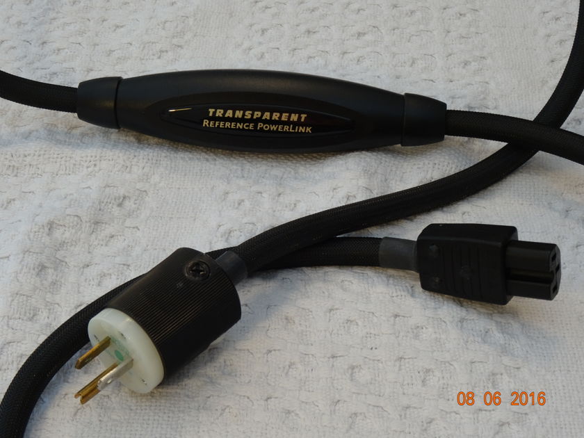 Transparent Audio Reference Powerlink Excellent Condition. 2Meters. LOWERED