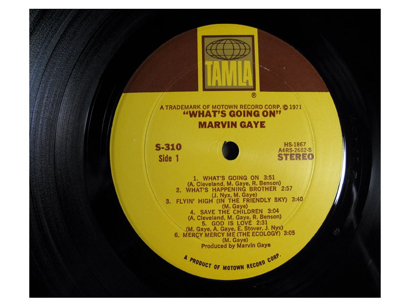 Marvin Gaye - What's Going On - 1971 Tamla T6-310S1 / S-310