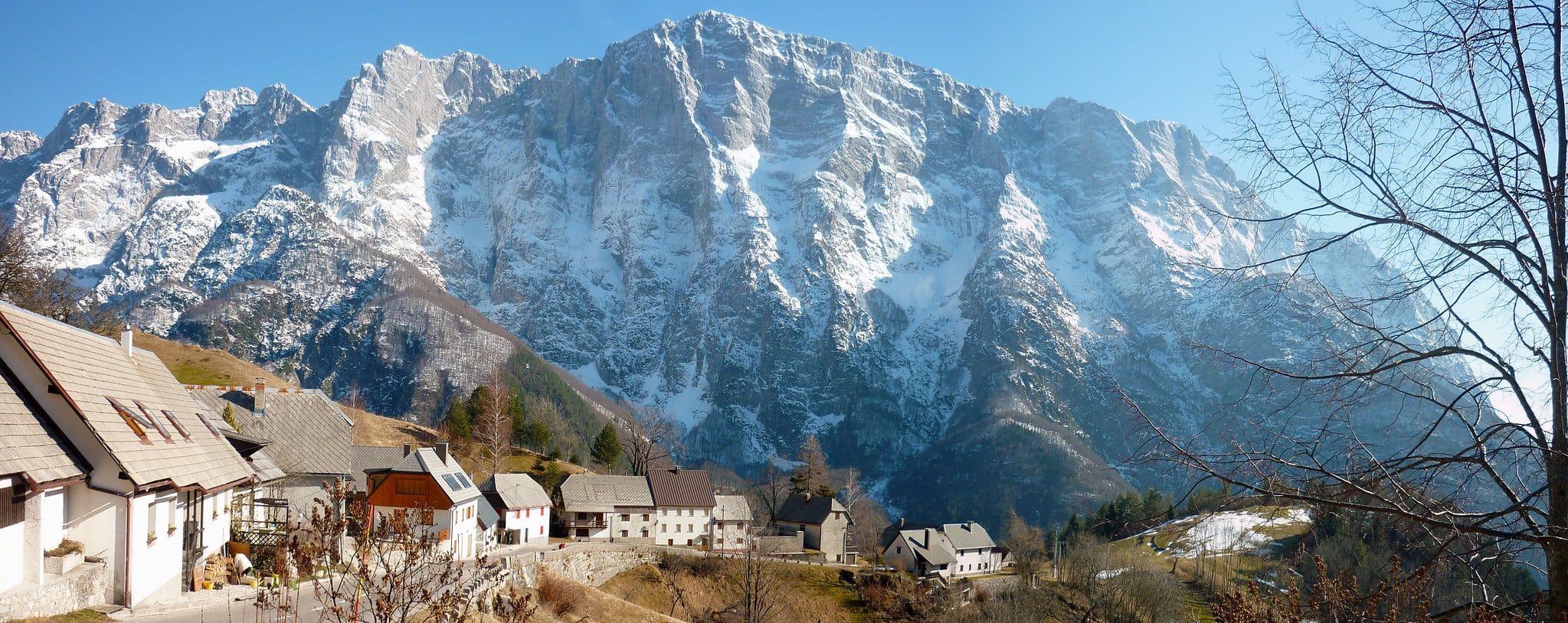 Strmec na Predelu, village typique des Alpes Juliennes
