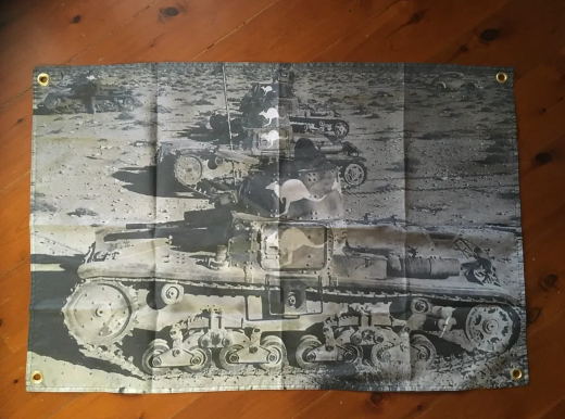 Australian army tanks. North Africa. World War Two. Mancave Idea. Gift.