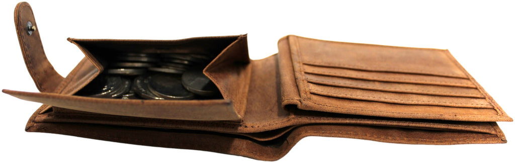 RFID Lined Hunter Leather Wallet Style 12047 - Image 7