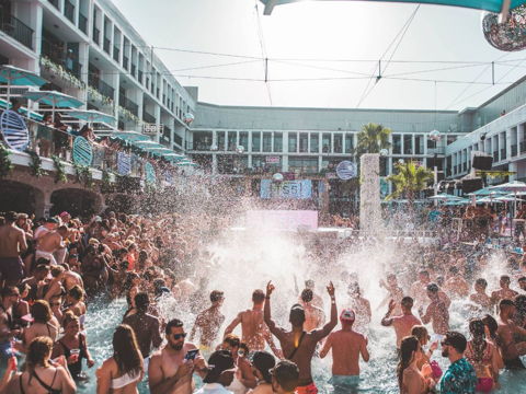 Becky Hill ibiza