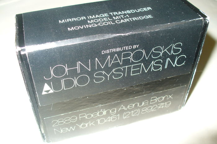 JOHN MAROVSKIS MIT-1 MC Cartridge
