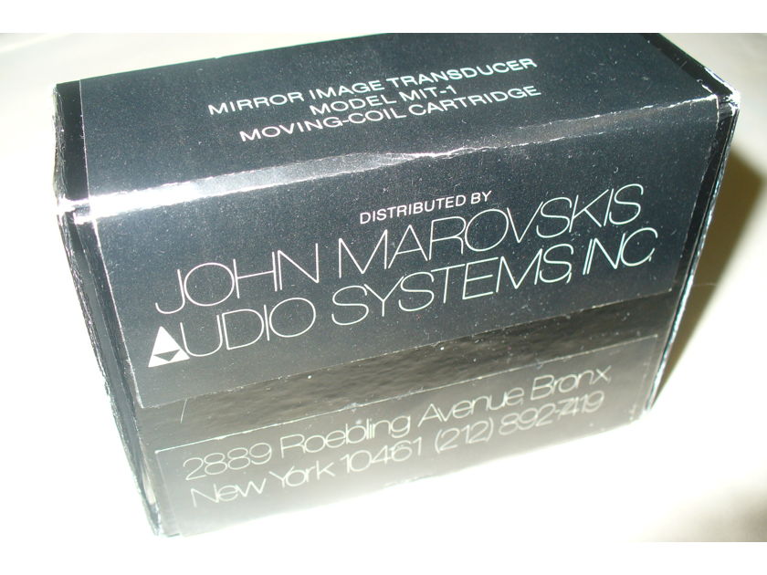 JOHN MAROVSKIS MIT-1 MC Cartridge