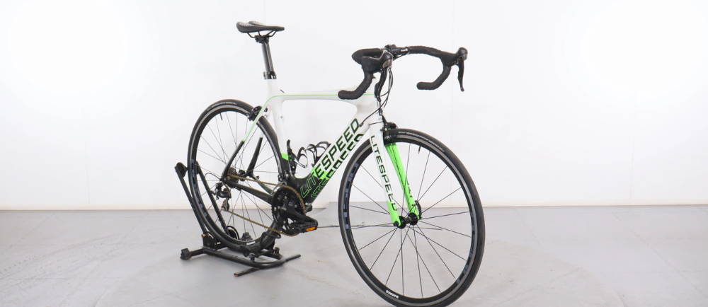 Litespeed road bike on display for sale