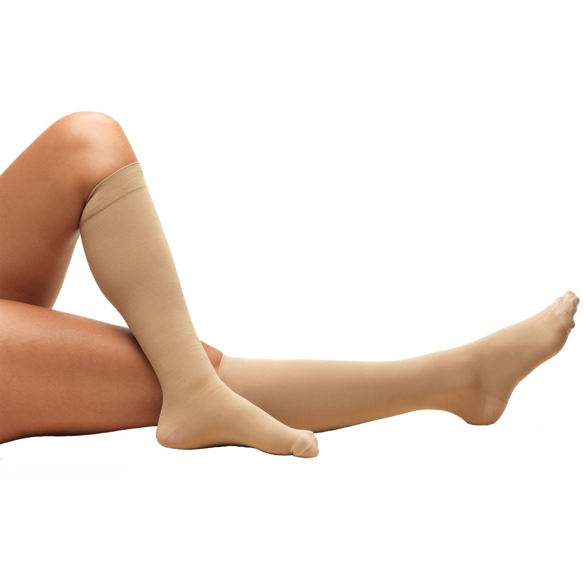 Knee High Closed Toe Anti-Embolism Stockings