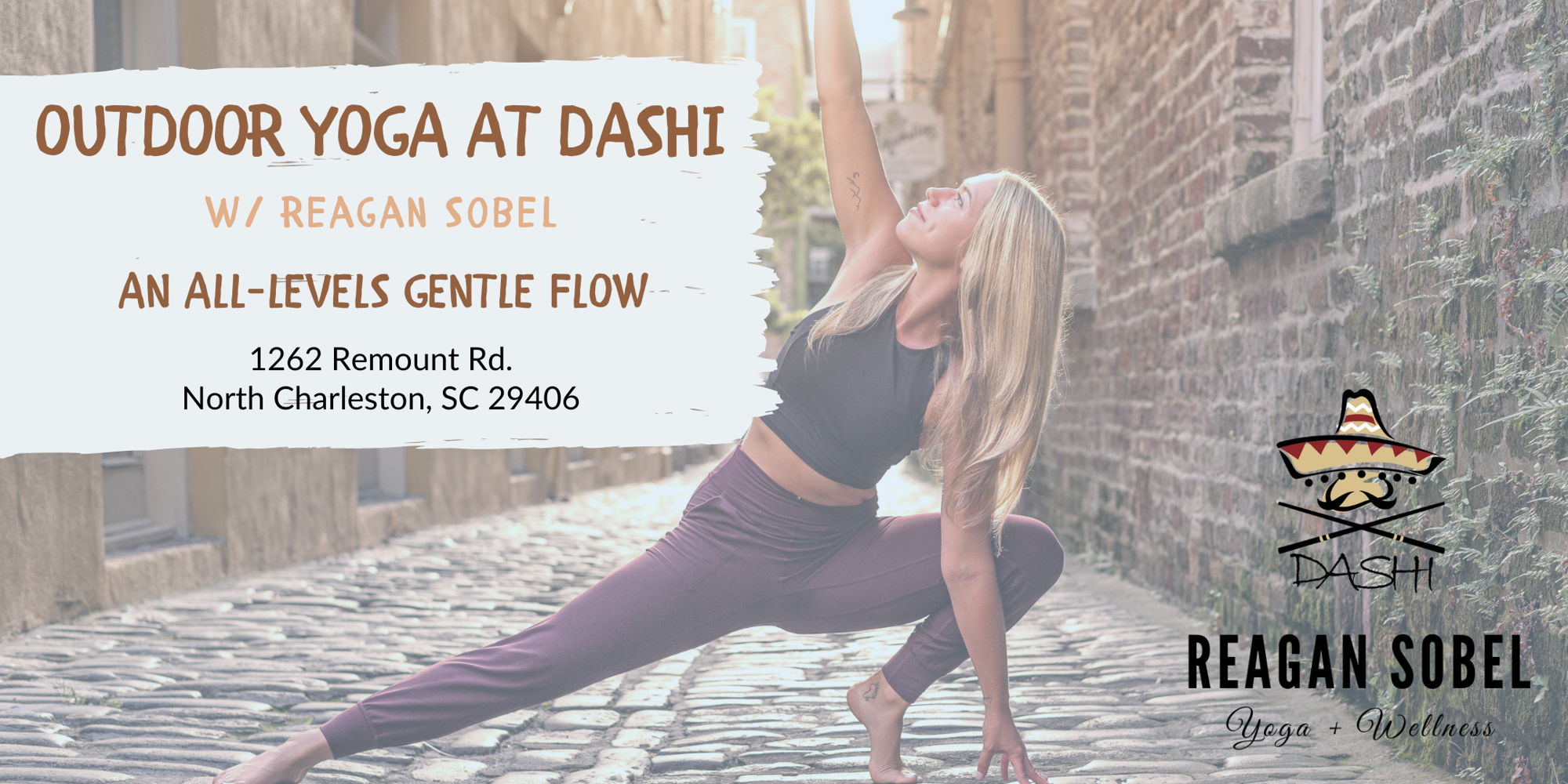 Outdoor Yoga at Dashi w/ Reagan Sobel promotional image