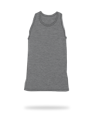 Charcoal gray 100% cotton tanktop SJ Clothing Manila Philippines