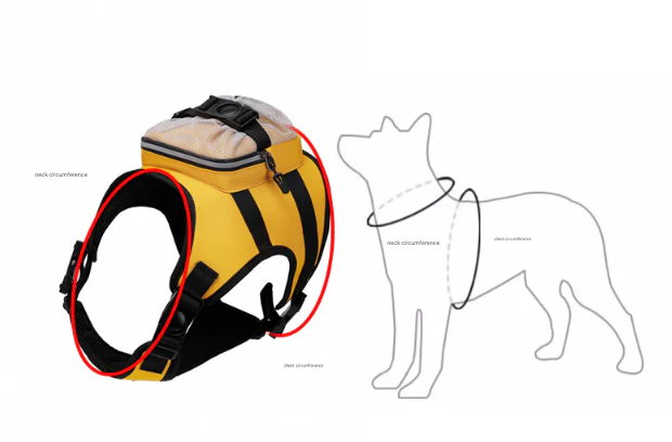 Ultimate Dog Harness Vest with Backpack - Padded, Reflective & Adjustable for Medium Sized Dogs - Image 2