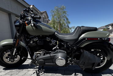 2021 HARLEY-DAVIDSON FXFBS FAT BOB 114 ABS motorcycle for rent near Las Vegas, NV