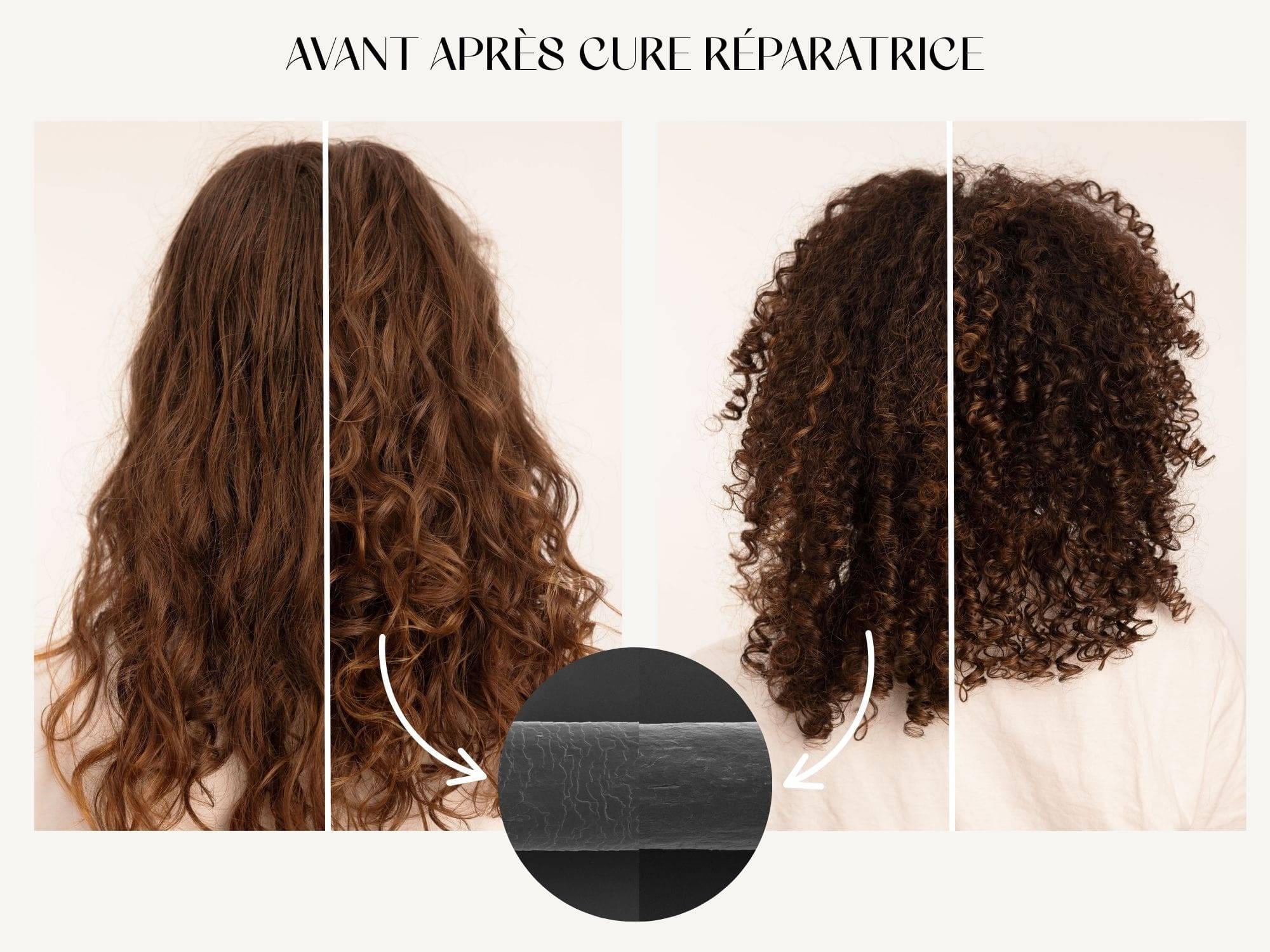 cure réparatrice cheveux abimés