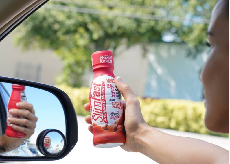 Lifestyle image for caramel shake