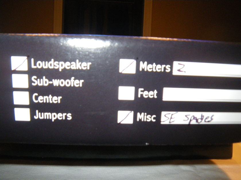 Audience Au24 SE 2M speaker Cables