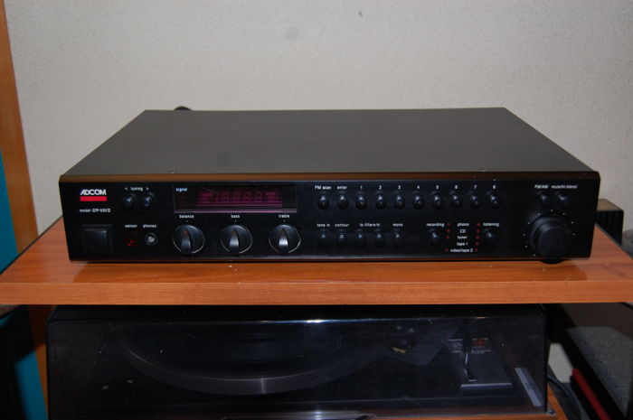 Adcom GTP-500 mkII Preamp/Tuner