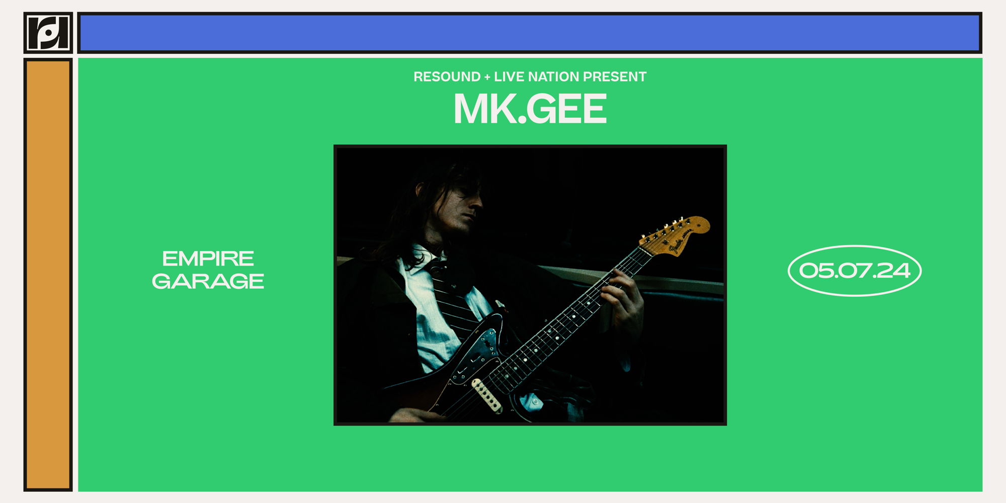 Live Nation & Resound Present: Mk.gee at Empire Garage promotional image