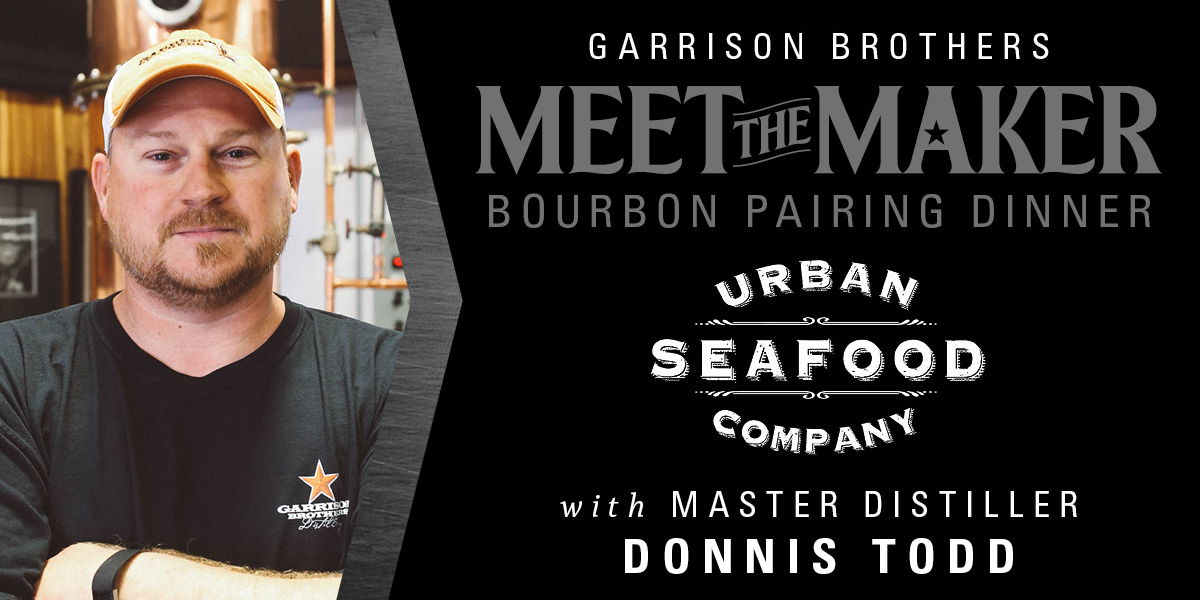 Meet the Maker Bourbon Pairing Dinner with Master Distiller Donnis Todd   promotional image
