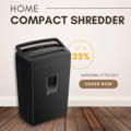 small home paper shredder C275-A save up to 33%