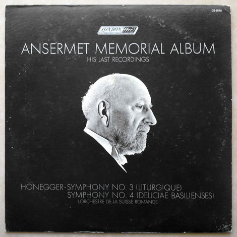 London ffrr | ANSERMET/HONEGGER - Symphonies Nos. 3 & 4...