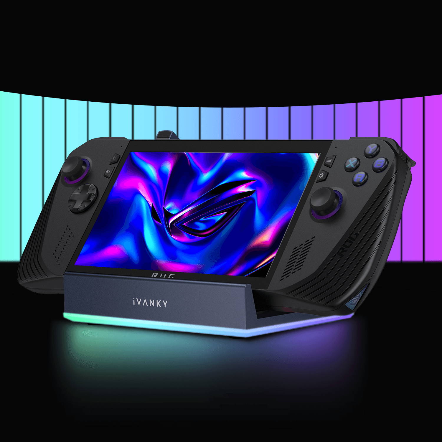 RGB照明付きゲーミングドック - iVANKY