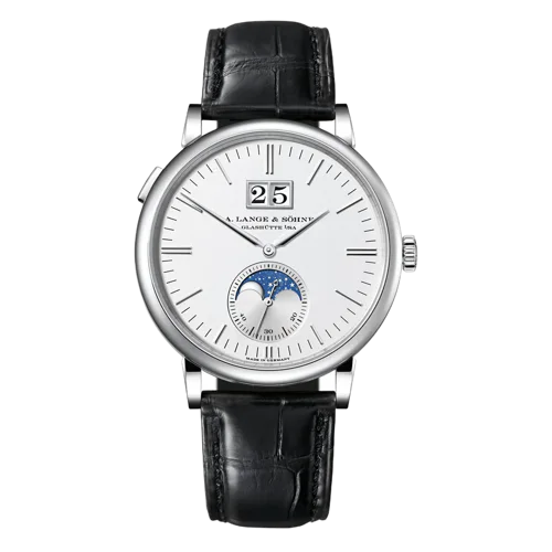 A. Lange & Söhne Saxonia Outsize Date Moon Phase Display