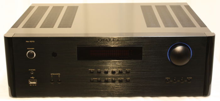 Rotel RA-1570 Integrated Amp with DAC (Black).
