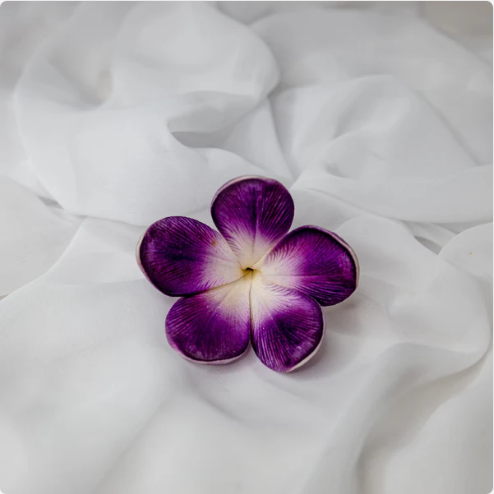 Purple Haze Frangipani Flowerhead (6 Pack) - Realistic Artificial Flowers - Image 7