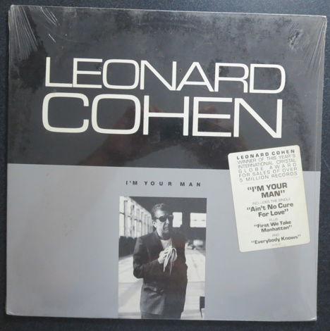 LEONARD COHEN, I'm Your Man w/hype sticker NEW OLD STOC...