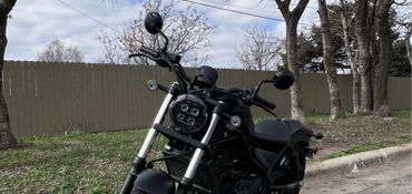 2022 HONDA REBEL 300 ABS motorcycle for rent near Austin, TX