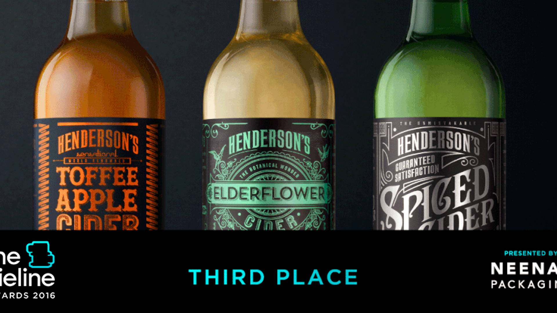 Featured image for The Dieline Award 2016: Henderson's Cider Redesign- Sand Creative
