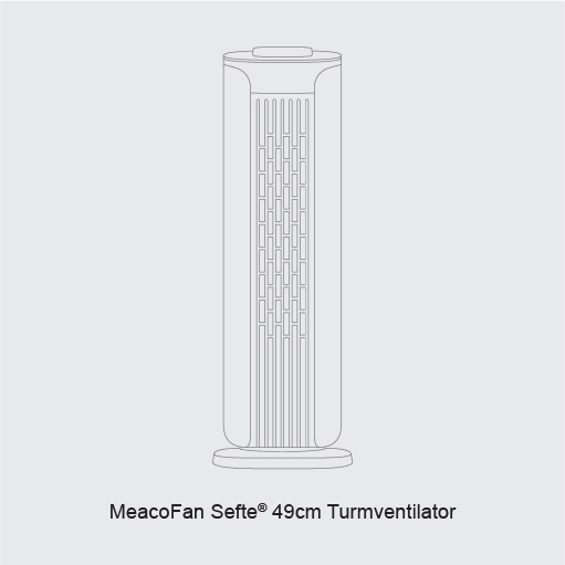 MeacoFan Sefte 49cm Turmventilator