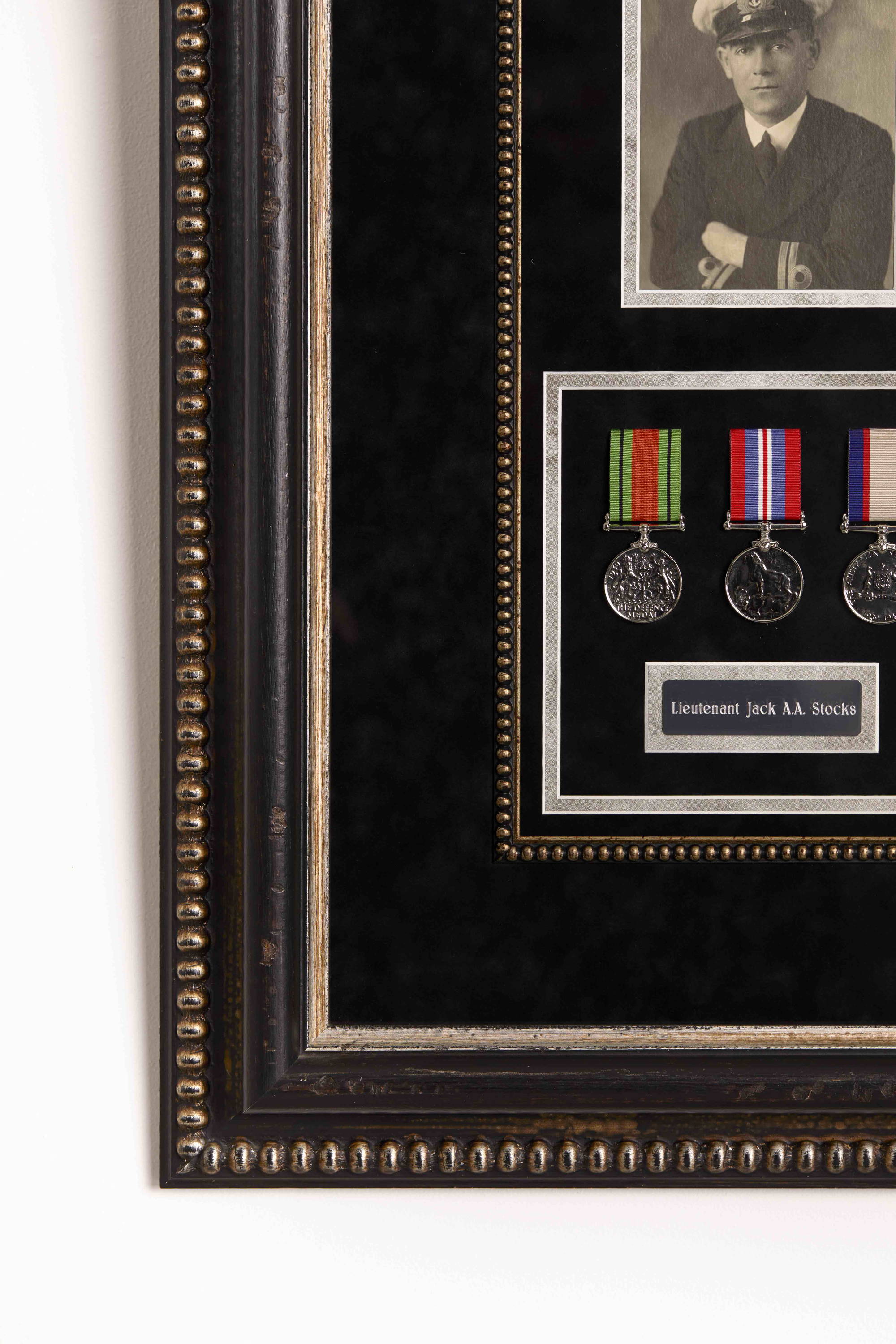 Framed War Medals by FRAMING TO A T