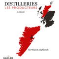 Carte localisation de la distillerie écossaise Balblair