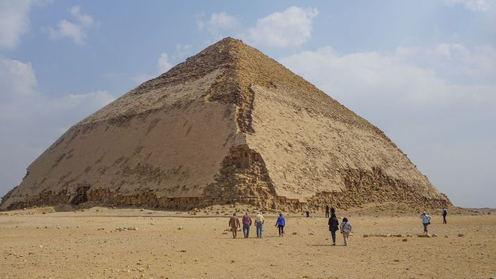 The Bent Pyramid was built during the reign of Pharaoh Sneferu, who was a prominent ruler of ancient Egypt's Old Kingdom
