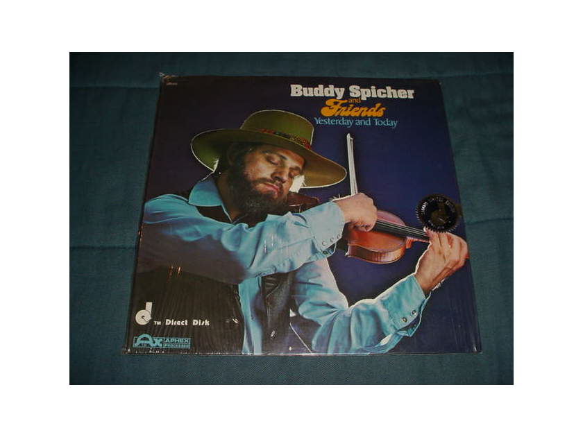 sealed BUDDY SPICHER and friends - yesterday and today limited direct disk audiophile lp record