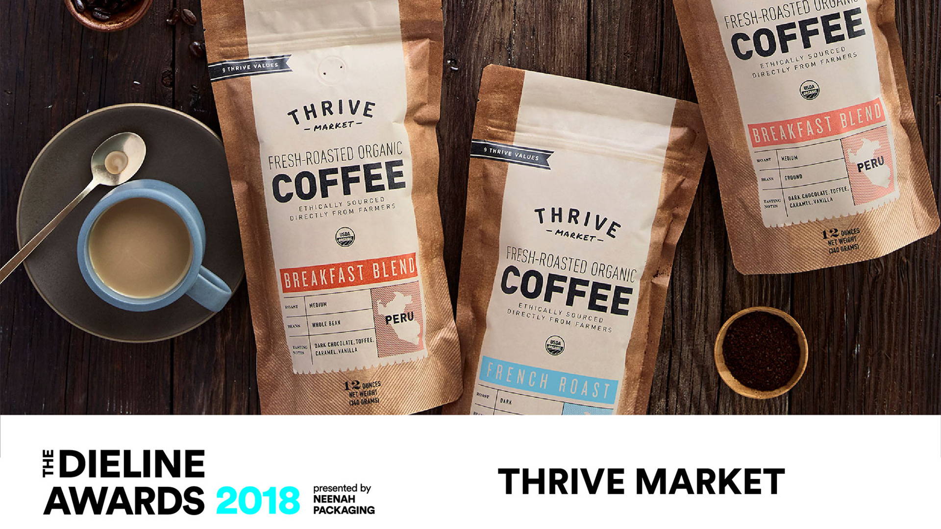 Featured image for The Dieline Awards 2018 Outstanding Achievements: Thrive Market