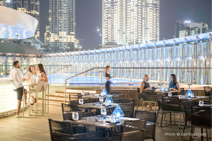 Burj Khalifa 124 level & Lunch or Dinner at Rooftop, The Burj Club - photo 2