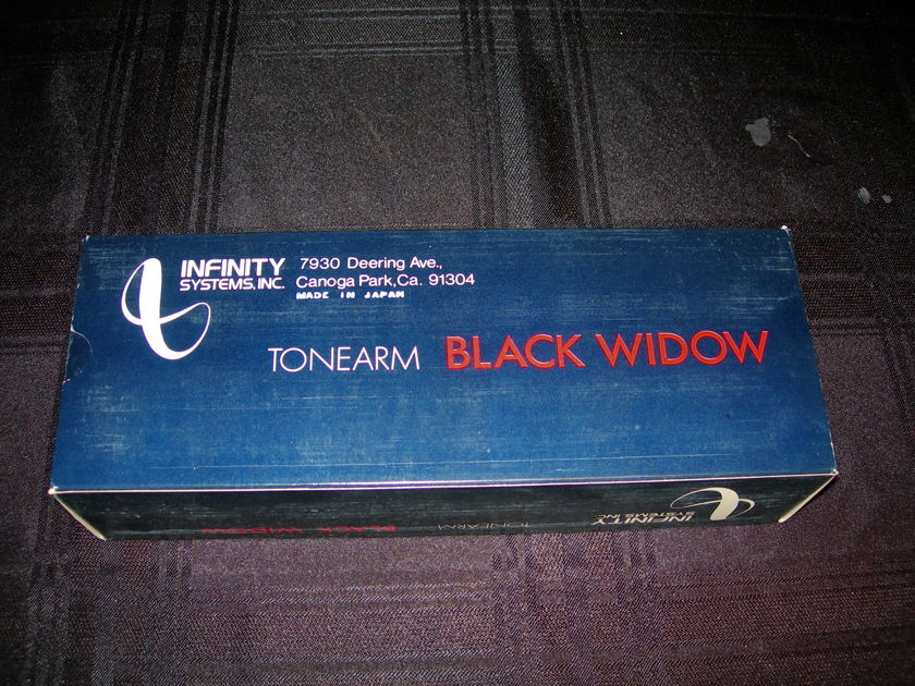 Infinity Black Widow tonearm