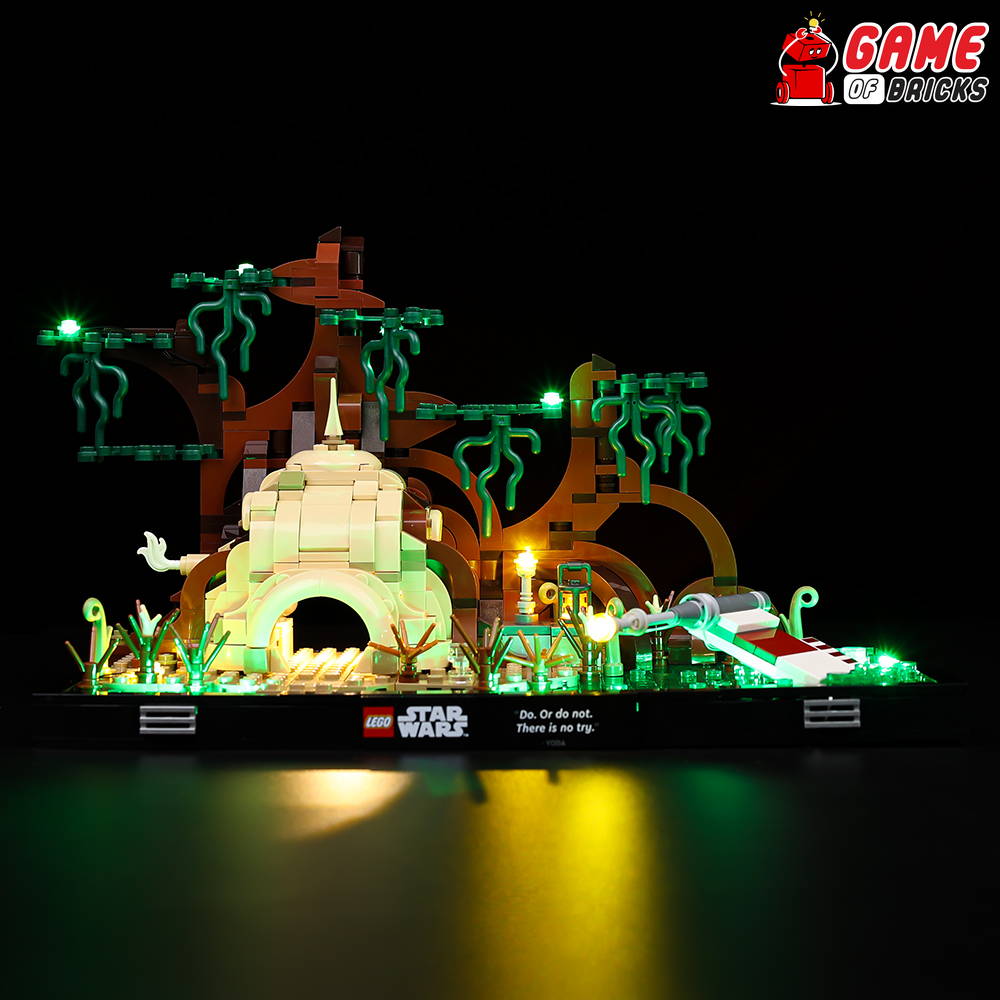 Light Kit for Dagobah Jedi Training Diorama 75330