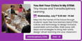 3Dux ISTE Poster Session "Tiny house challenge - transdiscplinary learning"