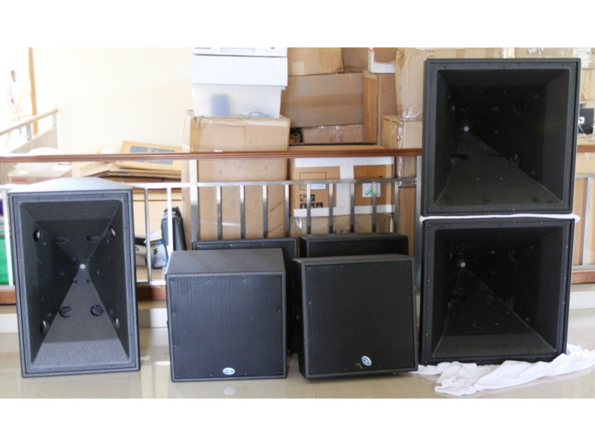Danley Sound Lab 7 Speaker Package 2X SH50, 1 X  SH69, 4 x SH100 Danley Sound Labs
